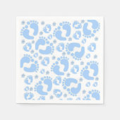 Papieren servetten, Baby Boy Feet Olifant Servet (Voorkant)