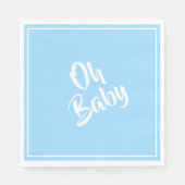 Papieren servetten-baby boy servet (Voorkant)