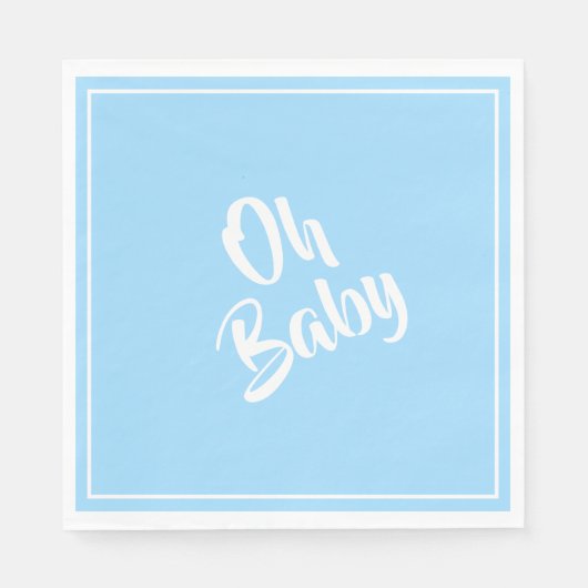 Papieren servetten-baby boy servet (Voorkant)