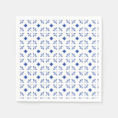 Papieren servetten Blauw Wit Delft Decor Chinoiser (Voorkant)