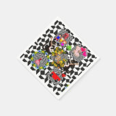 Papieren servetten, Cat Dog  Servet (Hoek)