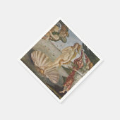 Papieren servetten De geboorte van Venus Sandro Bo (Hoek)