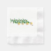 Papieren servetten: Gele rozen van Texas Servet (Voorkant)