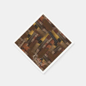 Papieren servetten, geschiedenisboeken servet (Hoek)