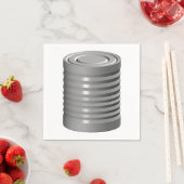 Papieren servetten in blik (Insitu)
