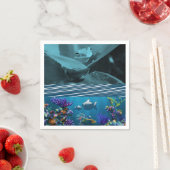 Papieren servetten Kikker (Insitu)
