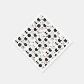 Papieren servetten, Kittens Servet (Hoek)