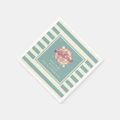 Papieren servetten Mallorca Spanje viering eveneme (Hoek)