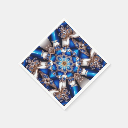 Papieren servetten met Argentijnse kleuren Design (Hoek)