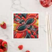 Papieren servetten met Duitsland Kleuren Design (Insitu)