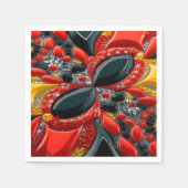 Papieren servetten met Duitsland Kleuren Design (Voorkant)