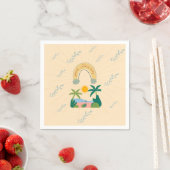Papieren servetten met goede vibes (Insitu)