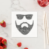 Papieren servetten met inkten Geweldige (Insitu)