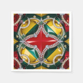 Papieren servetten met Los Angeles Colours Design (Voorkant)