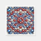 Papieren servetten met Nederlands Kleuren Design (Voorkant)