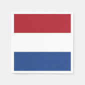 Papieren servetten met patriottische werking, onde (Voorkant)