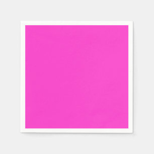 Papieren servetten met platte magenta