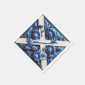 Papieren servetten met Scottish Thistles Design (Hoek)