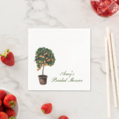 Papieren servetten met sinaasappelthema 'Orange Ma (Insitu)