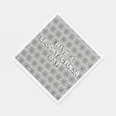 Papieren servetten met spinnenwebpatroon (Hoek)