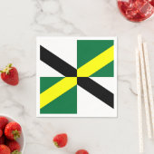 Papieren servetten met vlag van Monterey (Insitu)