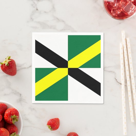 Papieren servetten met vlag van Monterey (Insitu)