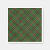 papieren servetten Newfoundland Tartan plaid (Voorkant)