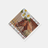 Papieren servetten, paardenbloemen servet (Hoek)