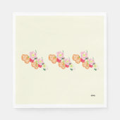 Papieren servetten: Papaverbloemen Servet (Voorkant)