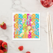 Papieren servetten Pony (Insitu)