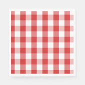 Papieren servetten-rode controlebord servetten (Voorkant)