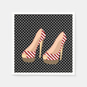 Papieren servetten schoen (Voorkant)