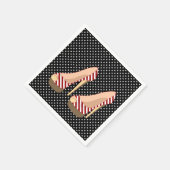 Papieren servetten schoen (Hoek)