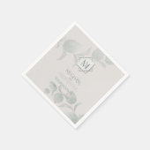 PAPIEREN SERVETTEN | Silver Sage Eucalyptus (Hoek)