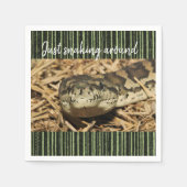 Papieren servetten, slang servet (Voorkant)