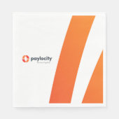 Papieren servetten, standaard lunchservet wit servet (Voorkant)