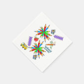 Papieren servetten, terug naar school is cool servet (Hoek)