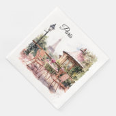 Papieren servetten uit Parijs (Hoek)