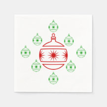 Papieren servetten - VakantiegisterOrnamenten