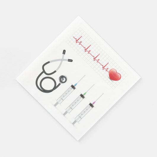 Papieren servetten van Healthcare Elements (Hoek)