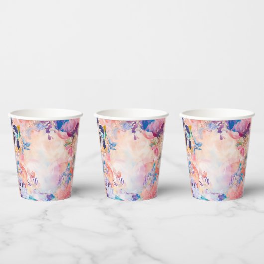 Papieren servetten van Honora Papieren Bekers (Multi)