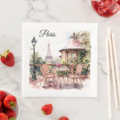 Papieren servetten van Parijs (Insitu)
