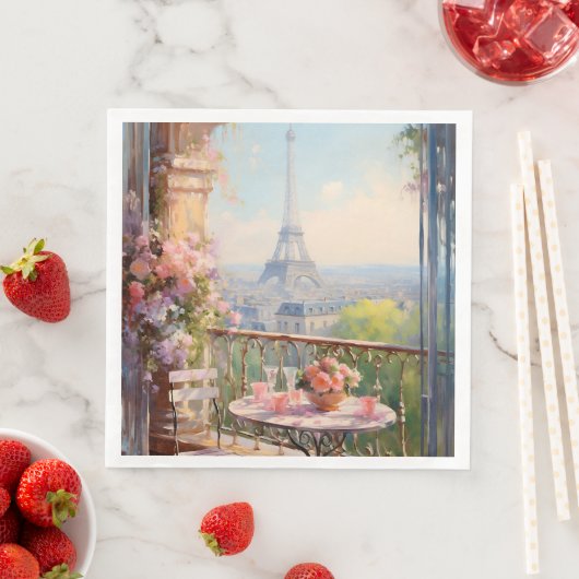 Papieren servetten van Parijs (Insitu)
