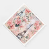 Papieren servetten van Parijs (Hoek)