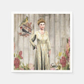 Papieren servetten, Victoriaans Servet (Voorkant)