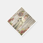 Papieren servetten, Victoriaans Servet (Hoek)