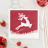 Papieren servetten voor het uitvoeren van Reindeer (Insitu)