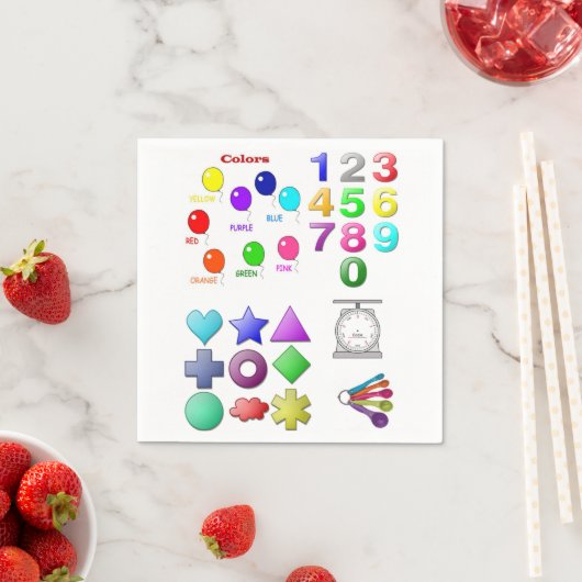 Papieren servetten voor kinderen (Insitu)