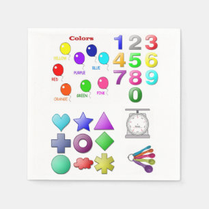 Papieren servetten voor kinderen