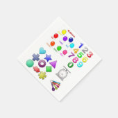 Papieren servetten voor kinderen (Hoek)